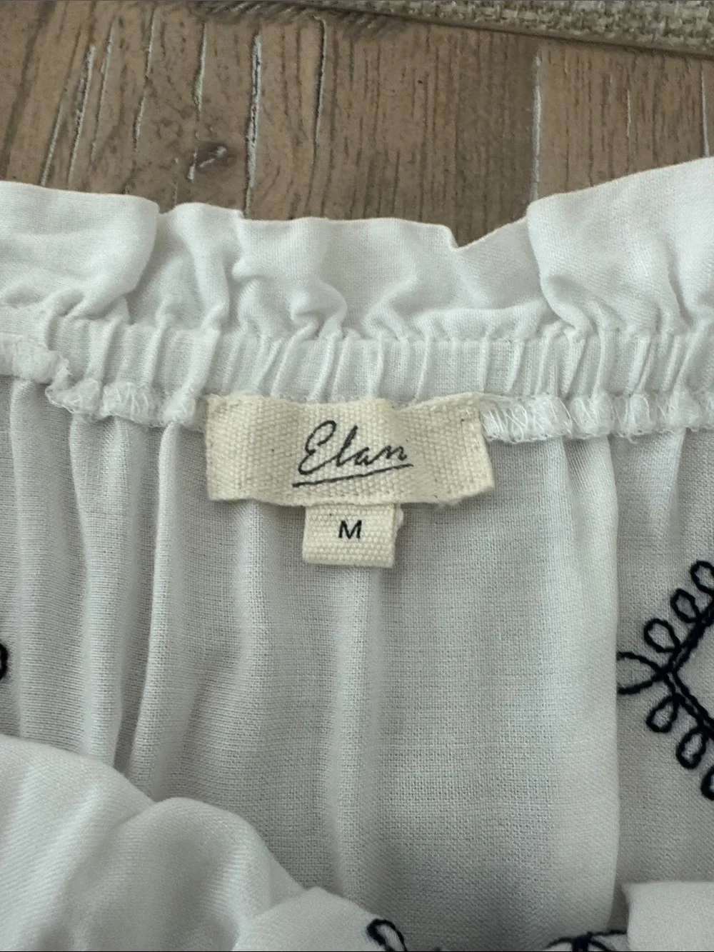 Elan strapless romper